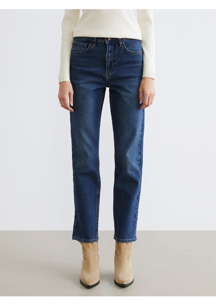 Yeni Sezon Mom Fit Kadın Jean Pantolon fiyatları