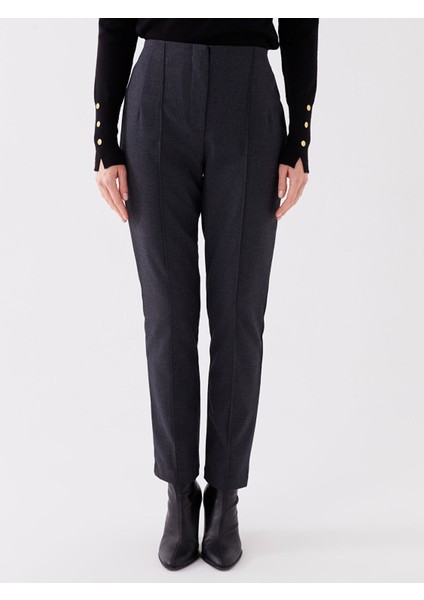 Yeni Sezon Dar Fit Dikiş Detaylı Kadın Pantolon modelleri