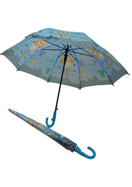 Eğlenceli Desenli Çocuk Şemsiyesi Düdüklü indirimleri