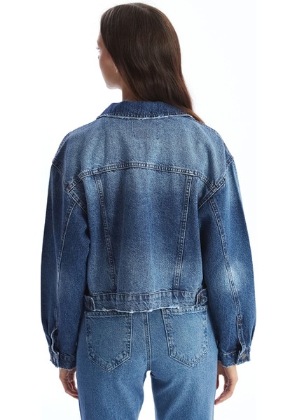 Yeni Sezon Oversize Kadın Jean Ceket fırsatları