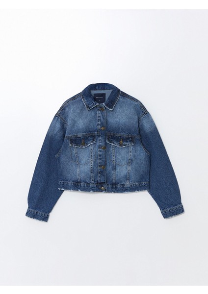 Yeni Sezon Oversize Kadın Jean Ceket indirimleri