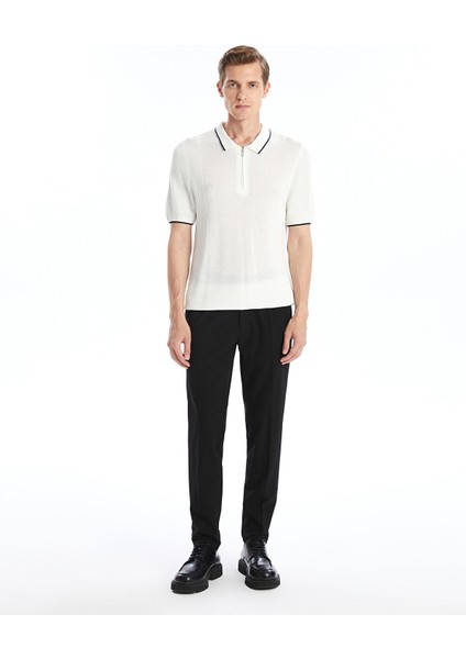 Yeni Sezon Polo Yaka Kısa Kollu Erkek Dokulu Tişört fiyatları