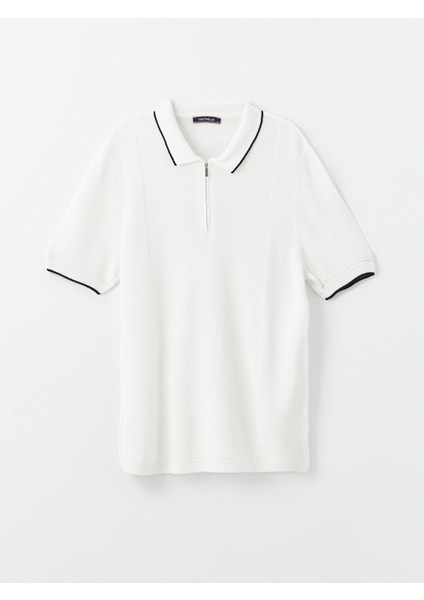 Yeni Sezon Polo Yaka Kısa Kollu Erkek Dokulu Tişört indirimleri