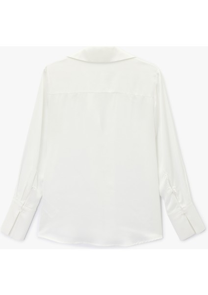 Düğmeli Uzun Kollu Klasik Yaka Gömlek fiyatları