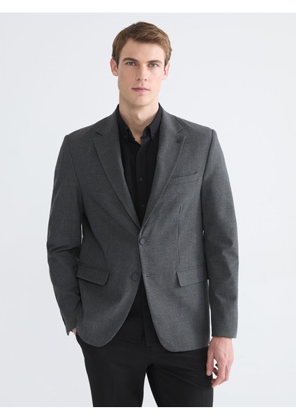 Yeni Sezon Standart Kalıp Erkek Blazer Ceket