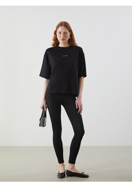 Yeni Sezon Beli Lastikli Kadın Tayt