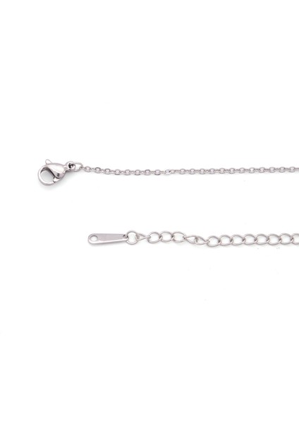 Çelik Kolye - Haç Kolye - Paslanmaz Çelik Kadın Kolye KLY-621 modelleri