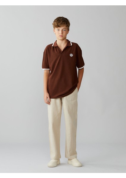 Yeni Sezon Beli Lastikli Erkek Çocuk Pantolon