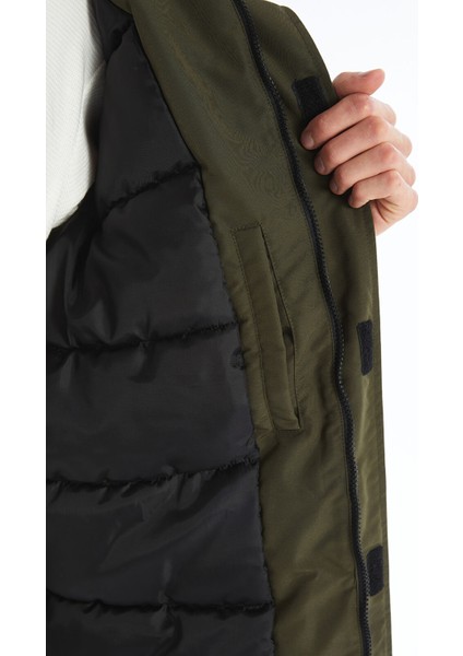 Yeni Sezon Standart Kalıp Kapüşonlu Erkek Parka indirimleri