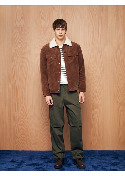 Yeni Sezon Regular Fit Uzun Kollu Kadife Erkek Gömlek Ceket fiyatları