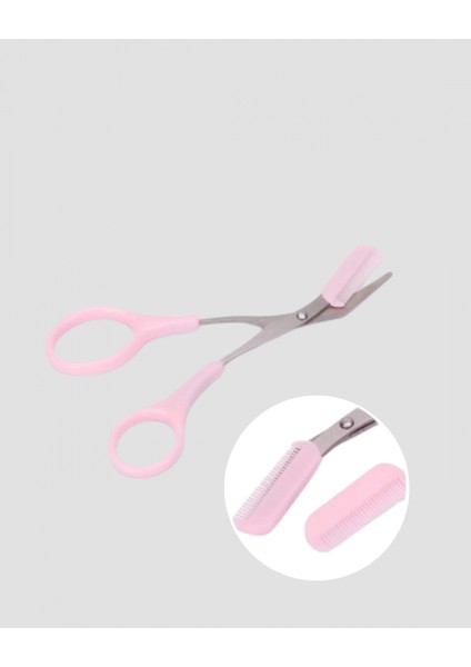 Tarak ve Fırça Başlıklı Kaş Şekillendirme Makası fiyatları