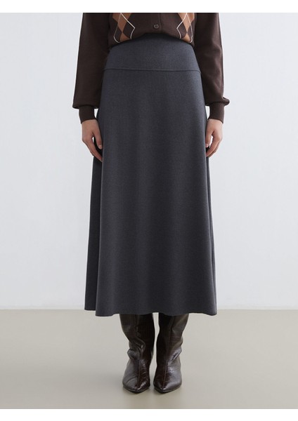 Yeni Sezon Beli Lastikli Kloş Etek fiyatları