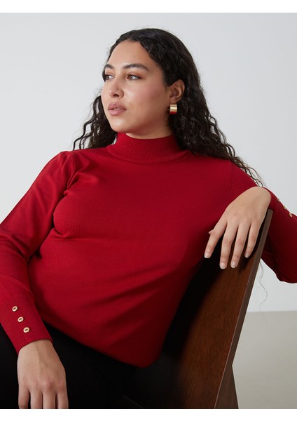 Yeni Sezon Yarım Balıkçı Yaka Kadın Triko Kazak fiyatları