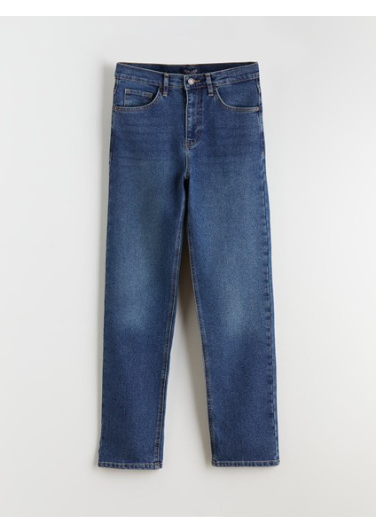 Yeni Sezon Mom Fit Kadın Jean Pantolon indirimleri