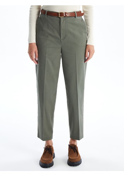 Yeni Sezon Beli Kemerli Havuç Kesim Kadın Pantolon fiyatları