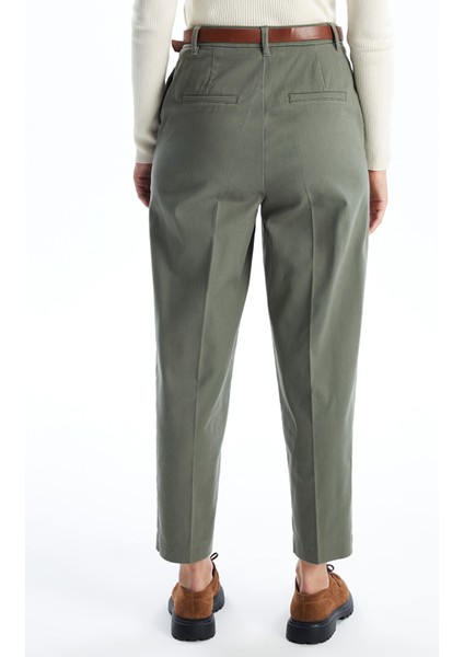 Yeni Sezon Beli Kemerli Havuç Kesim Kadın Pantolon fırsatları