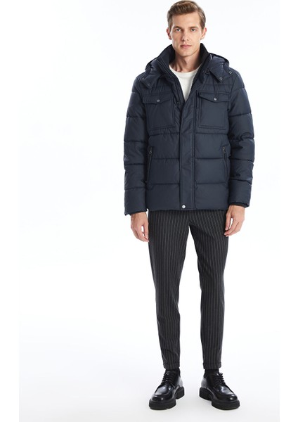 Yeni Sezon Standart Kalıp Kapüşonlu Erkek Şişme Mont fiyatları