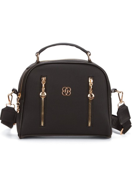 Kadın Kumaş Uzun Askılı El ve Omuz Çantası – Siyah – NEW373 fırsatları