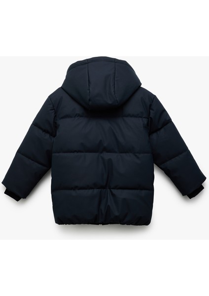 Fermuarlı Kapüşonlu Cep Detaylı Şişme Mont fiyatları