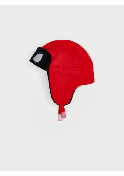 Yeni Sezon Spider-Man Baskılı Erkek Çocuk Kar Şapkası modelleri