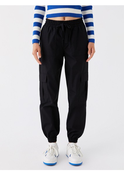 Yeni Sezon Beli Lastikli Kadın Jogger Pantolon modelleri