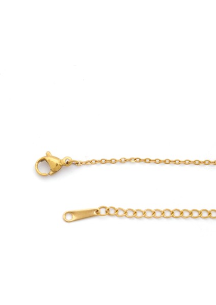 Çelik Kolye - Haç Kolye Altın Kaplama KLY-626 modelleri