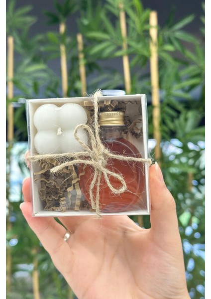 Düğün, Nişan, Söz, Nikah, Bebek, Mevlüt, Bubble Mumlu Kutulu Kolonyalı Hediyelik-10 Adet fiyatları