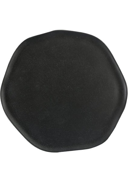 04ALM003269 Pure Season Siyah Düz Tabak 27CM