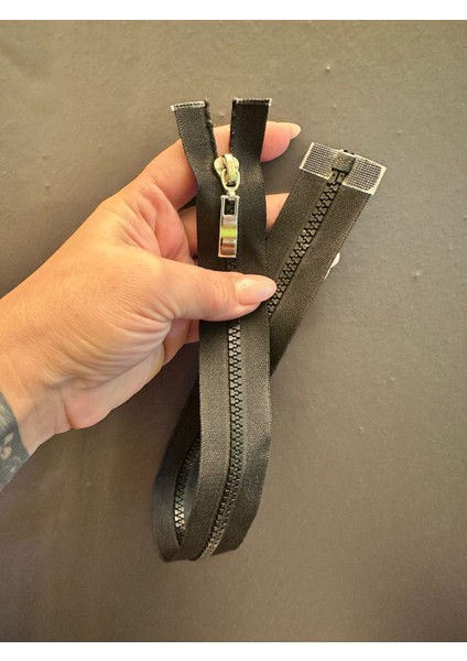 47X3 cm Siyah Dişli Fermuar