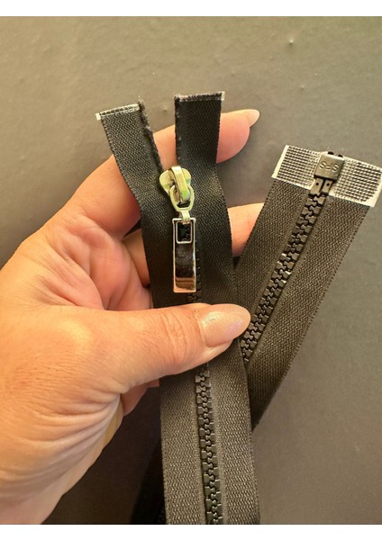 47X3 cm Siyah Dişli Fermuar modelleri