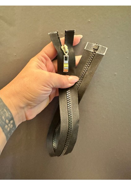 47X3 cm Siyah Dişli Fermuar fırsatları