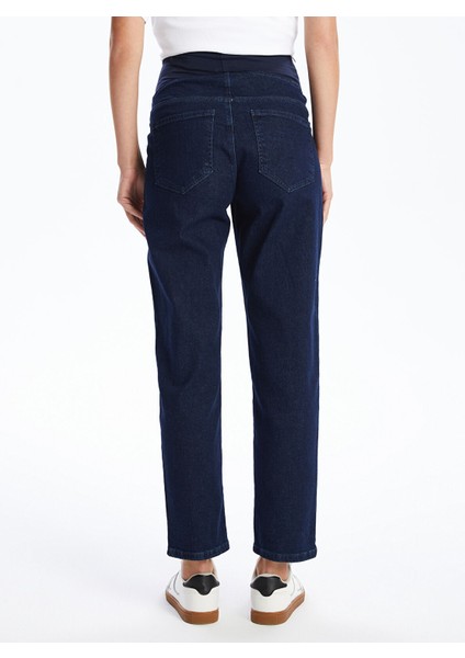 Yeni Sezon Karın Panelli Mom Fit Hamile Jean Pantolon fırsatları