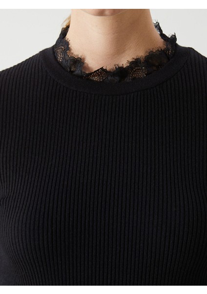 Yeni Sezon Dik Yaka Kadın Triko Kazak modelleri