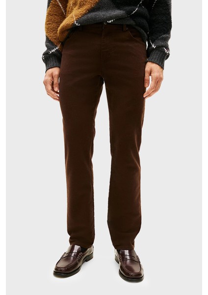 Pamuklu Straight Fit Normal Bel Pantolon Erkek Pantolon MW0MW40266 Gue