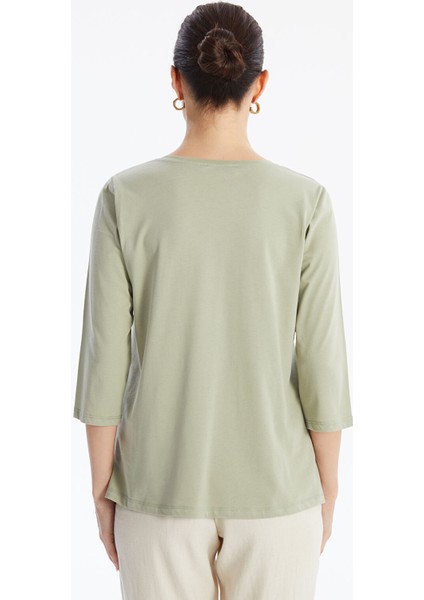 Yeni Sezon Bisiklet Yaka Çiçekli Kadın Bluz fırsatları