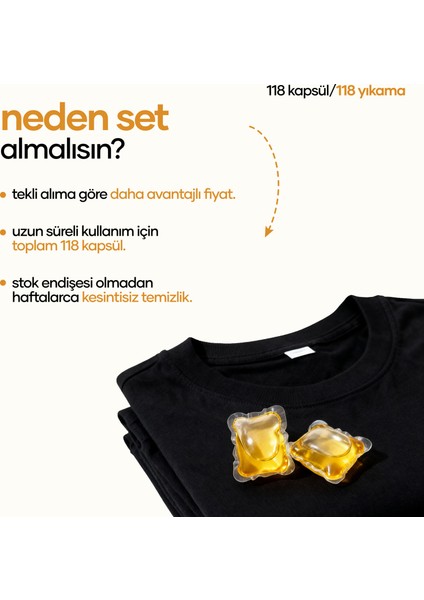 2'li Freesia (Süsen Çiçeği) Kapsül Çamaşır Deterjanı Seti (59 Yıkama) - Renkliler ve Beyazlar Için fiyatları