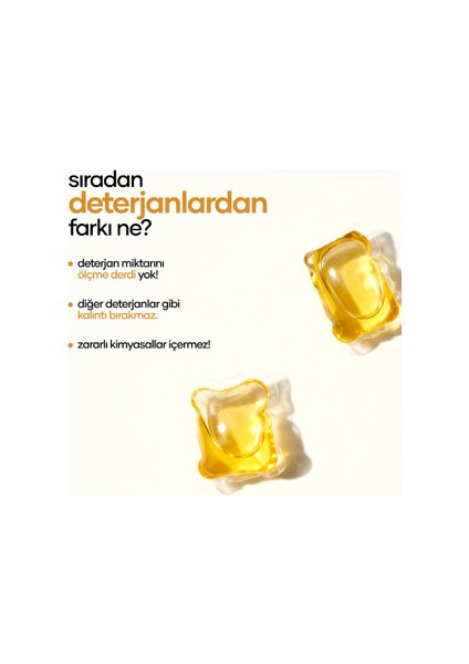 2'li Freesia (Süsen Çiçeği) Kapsül Çamaşır Deterjanı Seti (59 Yıkama) - Renkliler ve Beyazlar Için indirimleri