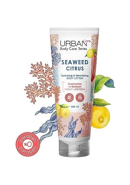Urban Care Seaweed Citrus Nemlendirici ve Besleyici Vücut Losyonu 250 ml