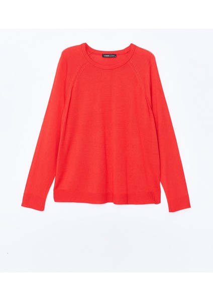 Yeni Sezon Bisiklet Yaka Düz Uzun Kollu Kadın Triko Kazak indirimleri