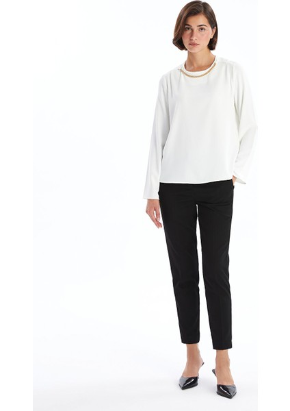 Yeni Sezon Bisiklet Yaka Kadın Bluz fiyatları