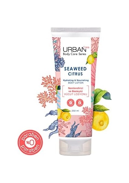 Urban Care Seaweed Citrus Nemlendirici ve Besleyici Vücut Losyonu 250 ml modelleri