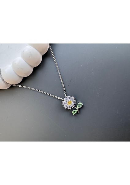 Papatya Kolye Çelik modelleri