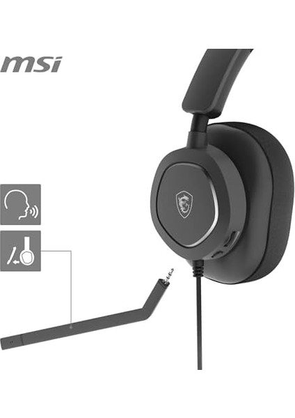 Msı Gg Maestro 300 Gamıng Headset USB C Kulaküstü Kulaklık modelleri