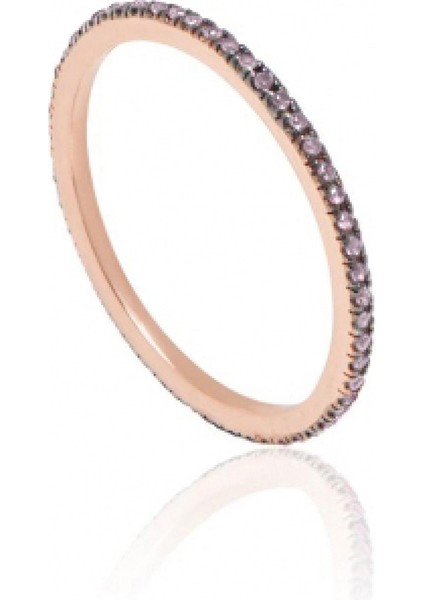 Emılıano Jewellery Silver 925 Ayar Zirkon Taşlı Yüzük