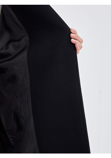 Yeni Sezon Ceket Yaka Kadın Kaşe Kaban indirimleri