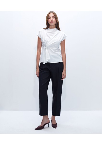 Yeni Sezon Kadın Rahat Kalıp Düz Pantolon