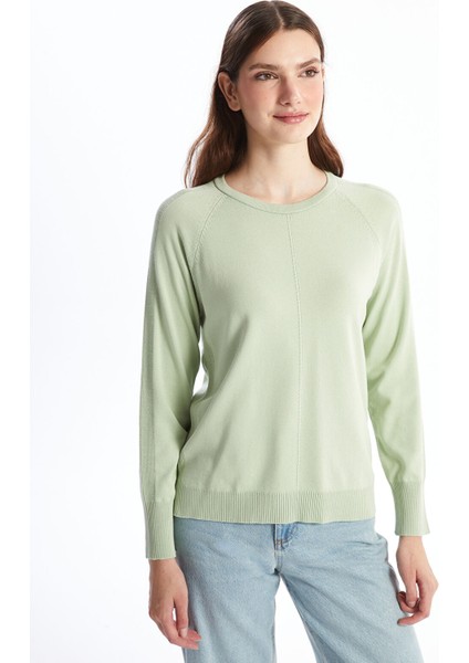 Yeni Sezon Bisiklet Yaka Kadın Triko Kazak