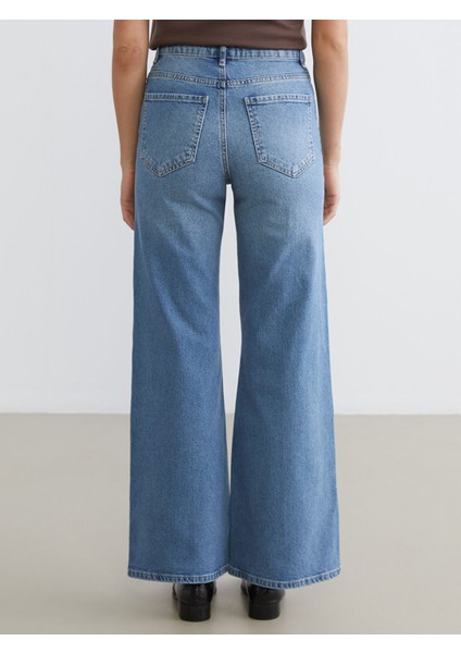 Yeni Sezon Wideleg Kadın Jean Pantolon fırsatları