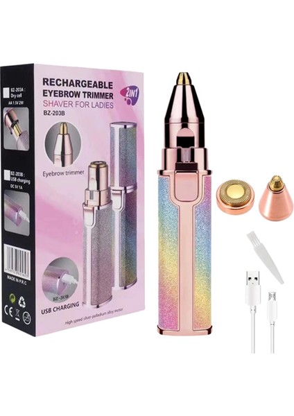 2'si 1 Arada Elektrikli Epilatör