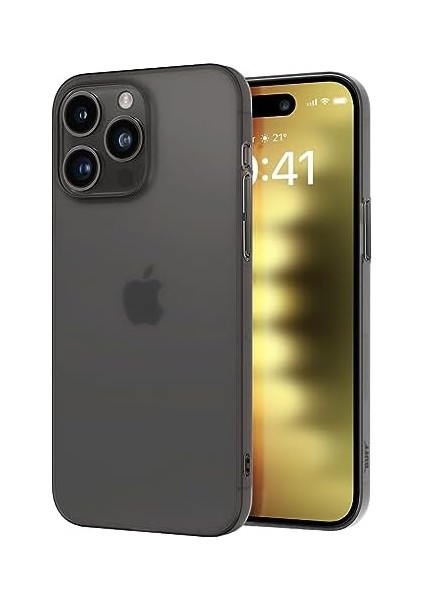 Labs 15 Pro ile Uyumlu Slimfy Saydam Kılıf (Siyah) fiyatları